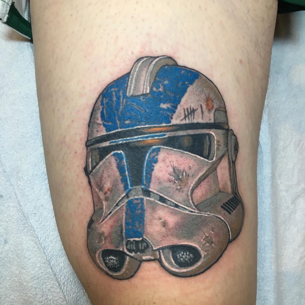 Needles Storm Trooper Tattoo